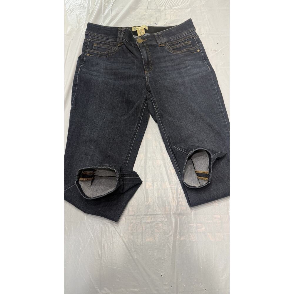 Democracy Women’s Bootcut Jeans Blue Medium Wash Cotton Denim 5-Pocket Size 12 - Picture 9 of 16